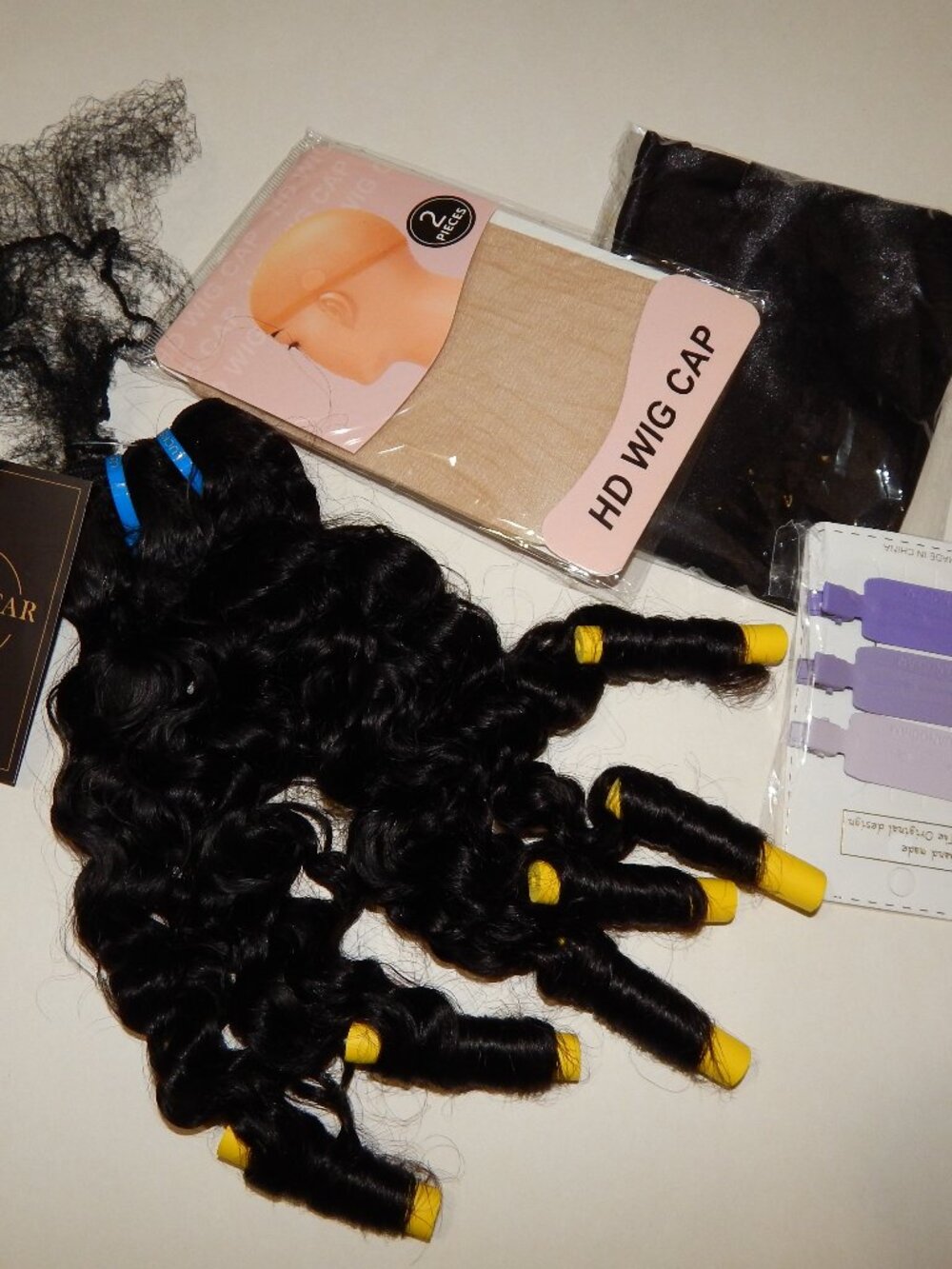 14" Burmese Curly Sew-In Weft Human Hair Extensions 3C4A Curl Raw Hair  LuckSta